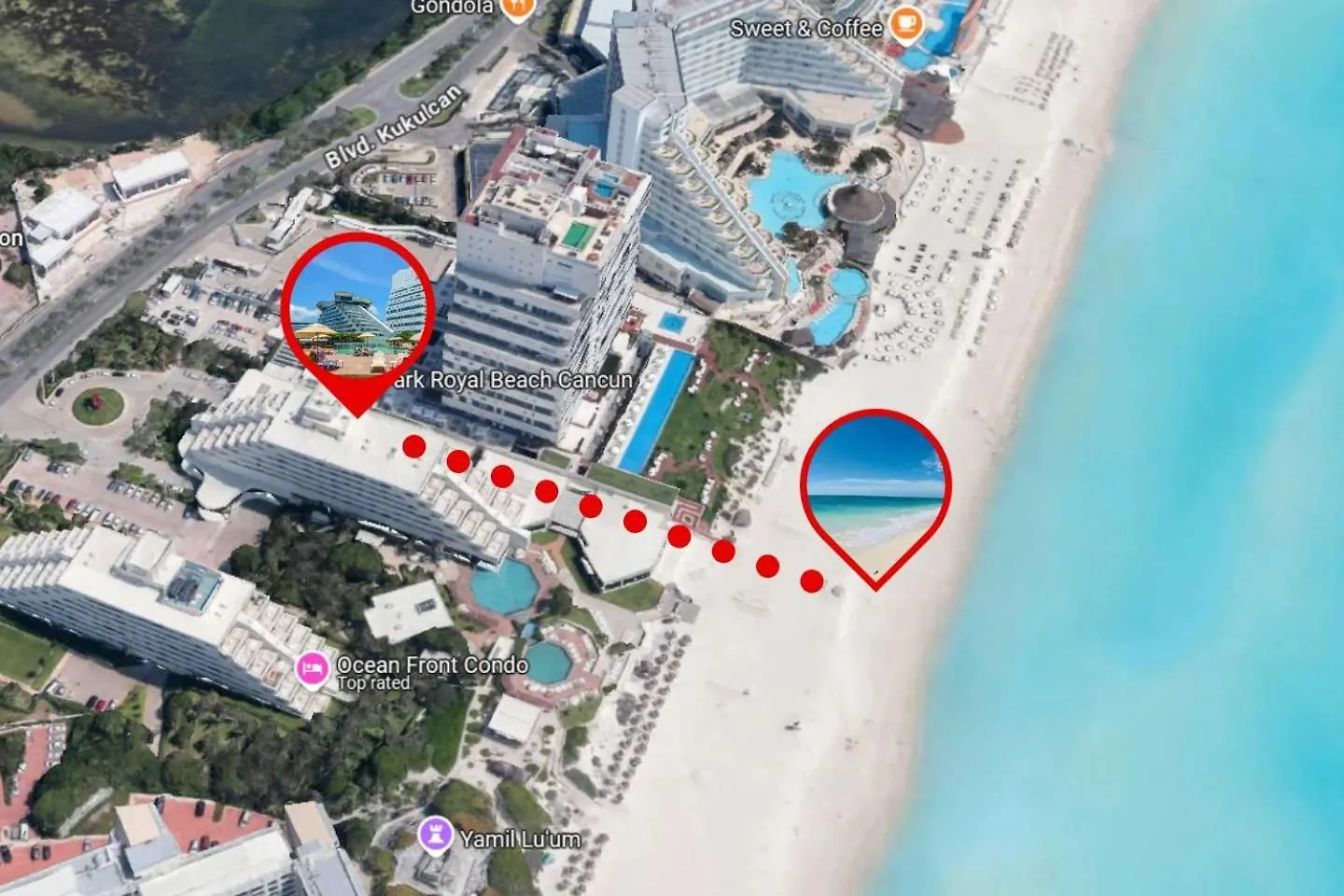 別荘 Fabulous Oceanview Suite Access To Beach & Pools カンクン