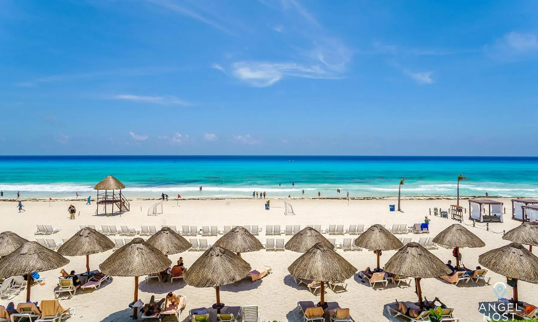 Fabulous Oceanview Suite Access To Beach & Pools カンクン 別荘